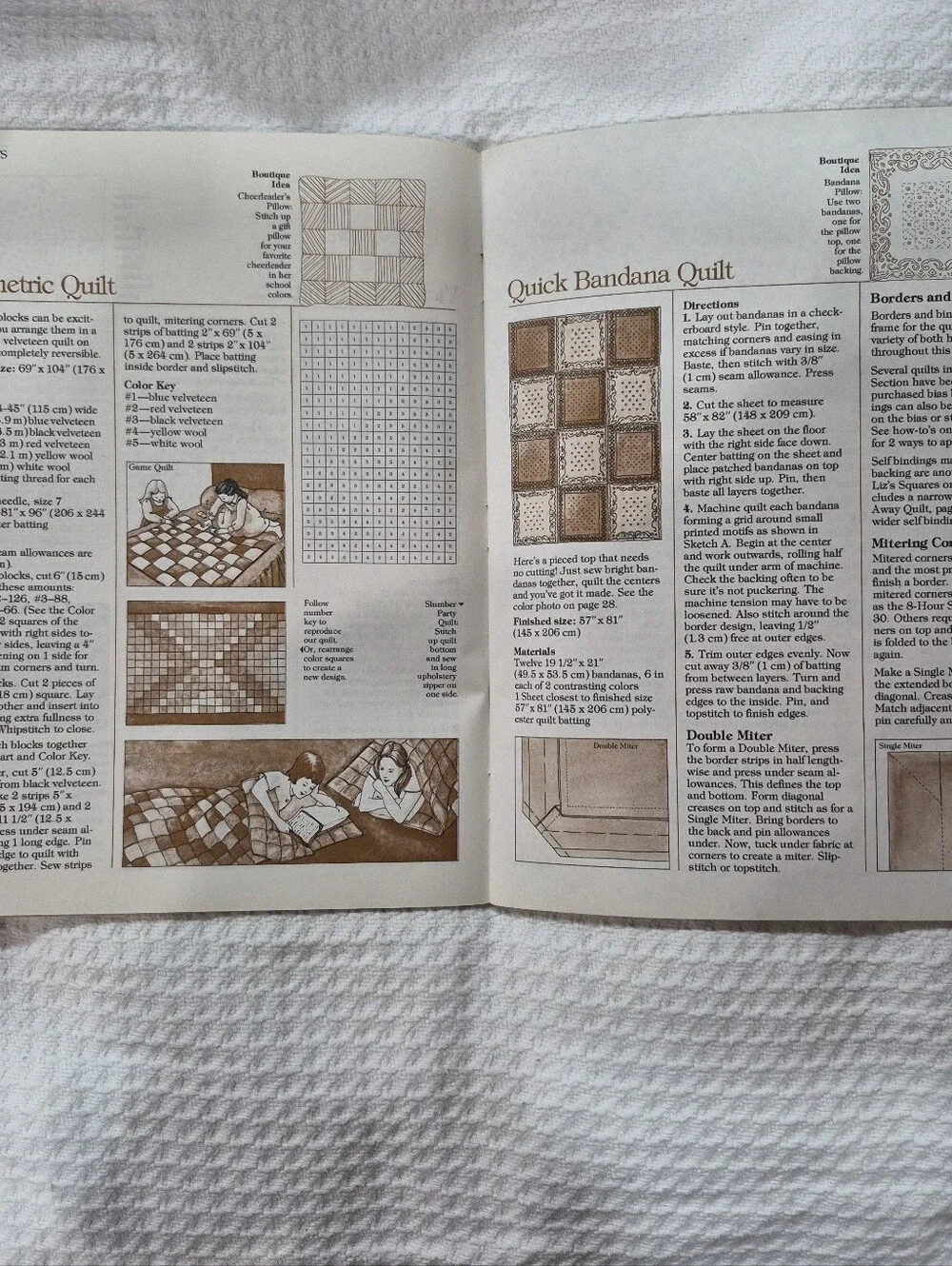 Simplicity's Quilts and Patches Projects With Complete Instructions 1979